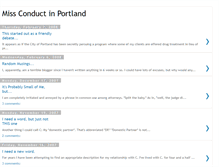 Tablet Screenshot of missconductpdx.blogspot.com