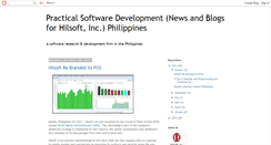 Desktop Screenshot of practicalsoftwaredevelopment.blogspot.com