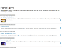 Tablet Screenshot of fatherlove7.blogspot.com