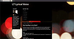 Desktop Screenshot of ltmjr-ltlyricalvoice.blogspot.com