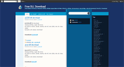 Desktop Screenshot of dlldownload.blogspot.com