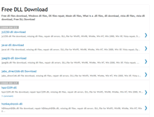Tablet Screenshot of dlldownload.blogspot.com