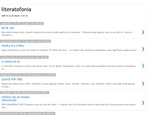 Tablet Screenshot of literatofonia.blogspot.com