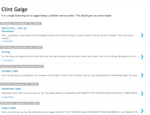 Tablet Screenshot of clintgaige.blogspot.com