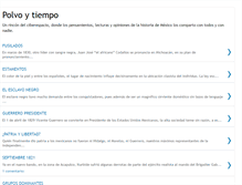 Tablet Screenshot of polvoytiempo.blogspot.com