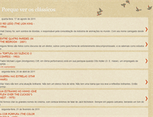 Tablet Screenshot of porqueverosclassicos.blogspot.com