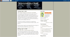 Desktop Screenshot of breathharmonyway.blogspot.com