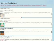 Tablet Screenshot of buckeyebookworm.blogspot.com