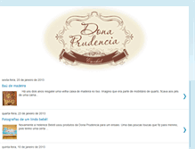 Tablet Screenshot of donaprudencia.blogspot.com