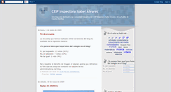 Desktop Screenshot of inspectoraisabelalvarez.blogspot.com
