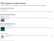 Tablet Screenshot of inspectoraisabelalvarez.blogspot.com