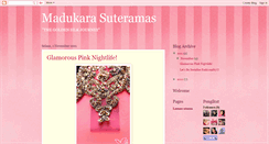 Desktop Screenshot of madukarasuteramas.blogspot.com
