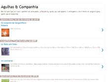 Tablet Screenshot of agulhascompanhia.blogspot.com