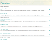 Tablet Screenshot of fanksgiving.blogspot.com