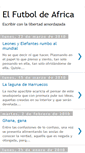 Mobile Screenshot of futboldeafrica.blogspot.com