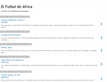 Tablet Screenshot of futboldeafrica.blogspot.com
