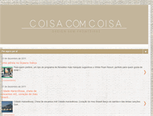 Tablet Screenshot of coisacomcoisa-design.blogspot.com