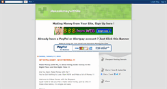 Desktop Screenshot of makesmoneywithme.blogspot.com