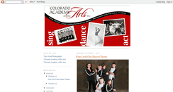 Desktop Screenshot of coloradoacademyofthearts.blogspot.com