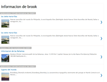 Tablet Screenshot of informaciondebrook.blogspot.com