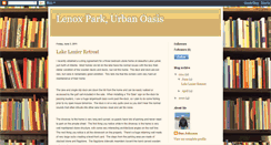 Desktop Screenshot of lenoxpark.blogspot.com