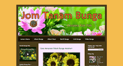 Desktop Screenshot of jomtanambunga.blogspot.com