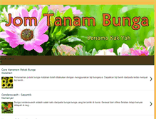 Tablet Screenshot of jomtanambunga.blogspot.com