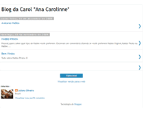 Tablet Screenshot of blog-anacarolina.blogspot.com