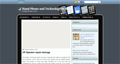 Desktop Screenshot of handphoncell.blogspot.com