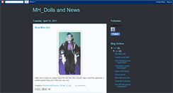 Desktop Screenshot of mhdollsandnews.blogspot.com
