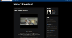 Desktop Screenshot of barner16-tagebuch.blogspot.com