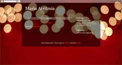 Desktop Screenshot of mariaarritmia.blogspot.com