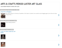 Tablet Screenshot of lusterartglass.blogspot.com