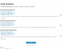 Tablet Screenshot of coolaviation.blogspot.com