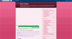 Desktop Screenshot of caratiamo.blogspot.com