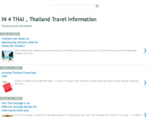 Tablet Screenshot of in4thai.blogspot.com
