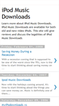 Mobile Screenshot of ipod-music-downloads-now.blogspot.com