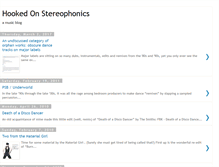 Tablet Screenshot of hookedonstereophonics.blogspot.com