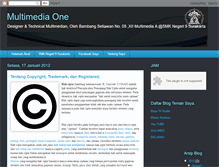 Tablet Screenshot of multimedianone.blogspot.com