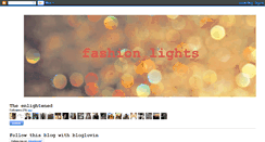 Desktop Screenshot of fashion--lights.blogspot.com