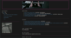 Desktop Screenshot of girlsgonegeek.blogspot.com
