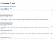Tablet Screenshot of colorsandprints.blogspot.com