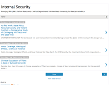 Tablet Screenshot of internalsecurityindia.blogspot.com