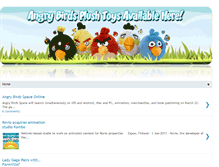Tablet Screenshot of angrybirdsonline.blogspot.com