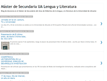 Tablet Screenshot of didacticalenguayliteraturaua.blogspot.com