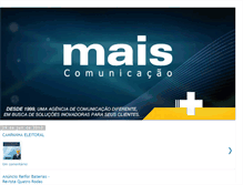 Tablet Screenshot of agenciamais.blogspot.com