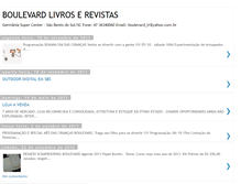 Tablet Screenshot of boulevardlivros.blogspot.com