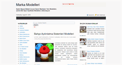 Desktop Screenshot of markamodelleri.blogspot.com