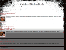 Tablet Screenshot of katrinsbuecherbude.blogspot.com