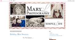 Desktop Screenshot of marylphoto.blogspot.com